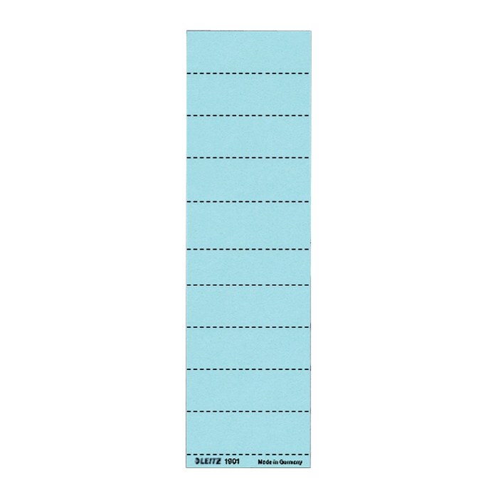 LEITZ Beschriftungsschilder für Hängeregister 1901 blau, 100 St.