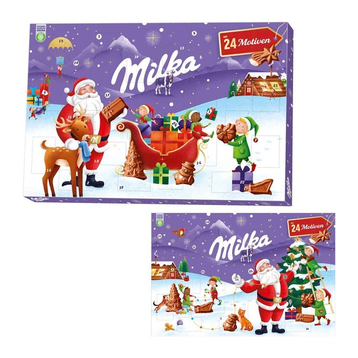 Milka Adventskalender 24 St./200,0 g, 1 St.