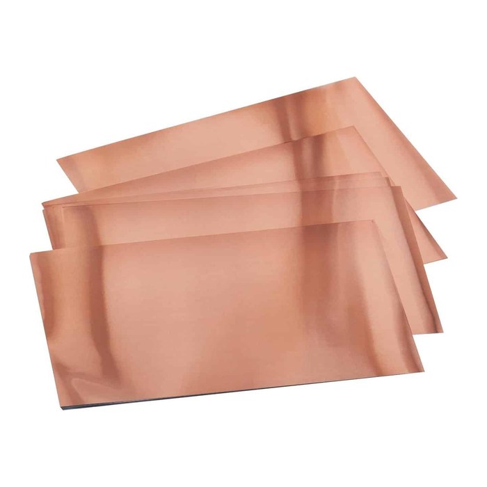 folia Prägefolie kupfer, 3 Blatt