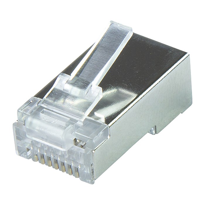 Logilink Modular RJ45 Plug Cat.6A STP, 50 Stück