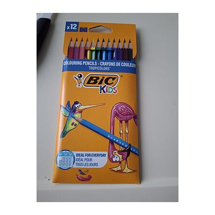 BIC Kids Tropicolor Buntstifte farbsortiert, 12 St.