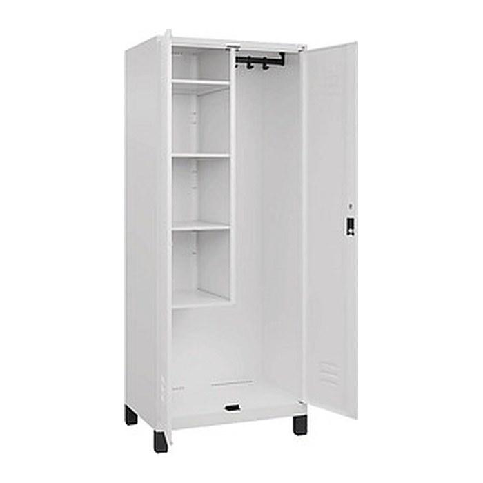 CP Putzmittelschrank Classic Plus 080110-02 S10035 verkehrsweiß 4 Fachböden 80,0 x 50,0 x 195,0 cm, aufgebaut, 1 St.