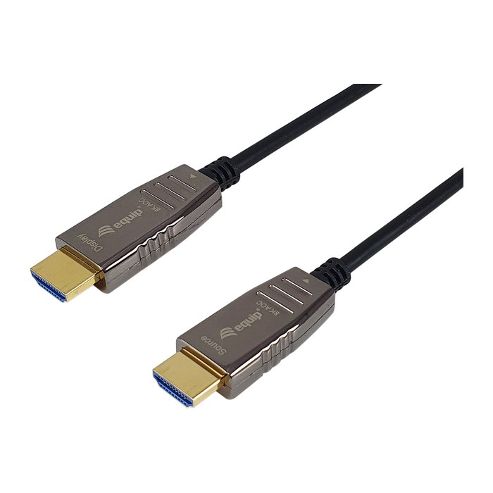 Equip HDMI HS Ethernet 2.1 48Gb AOC 8K/60Hz 10.00m schwarz