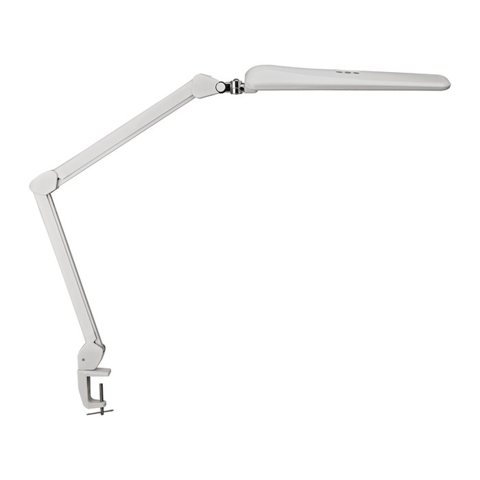 MAUL MAULcraft LED Schreibtischlampe weiß 12,9 W mit Tischklemme