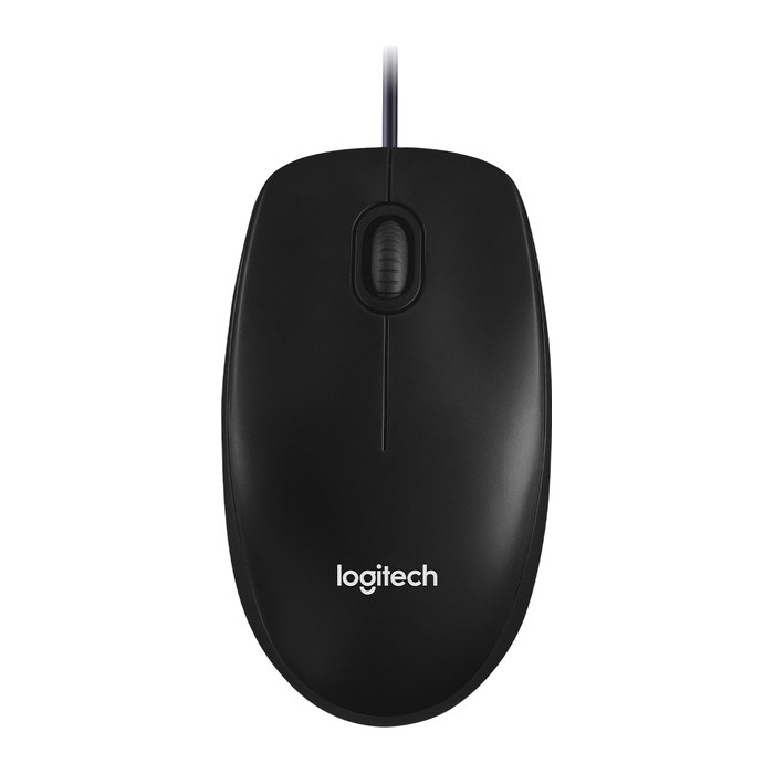 Logitech USB Mouse M100 schwarz