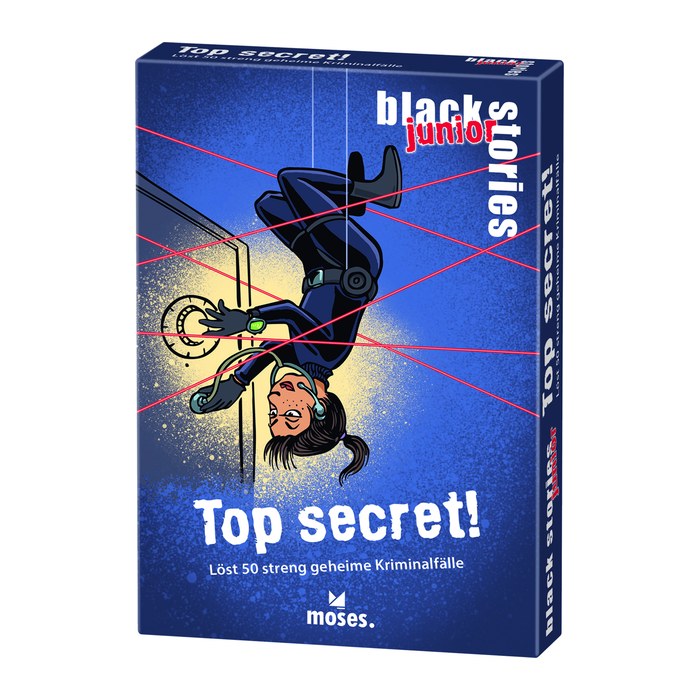 moses black stories junior - Top Secret! Rätsel, 1 St.