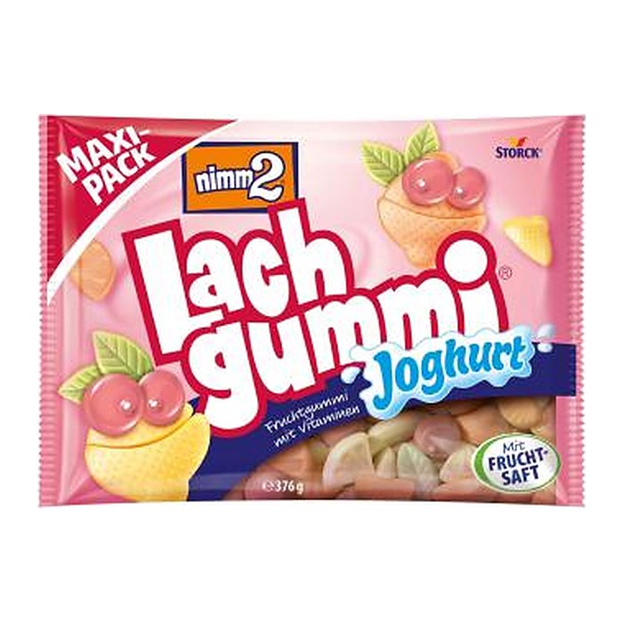 nimm2® Lachgummi Joghurt Fruchtgummi 376,0 g, 1 St.