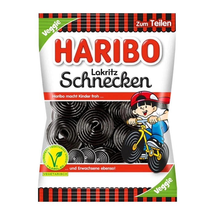 HARIBO Lakritz Schnecken Lakritz 175,0 g, 1 Pack