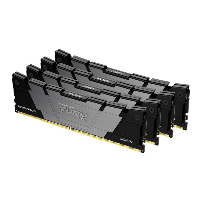 DDR4 32GB PC 3600 CL16 Kingston KIT (4x 8GB) FURY Reneg. sw retail