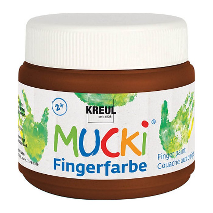 KREUL MUCKI Fingerfarbe braun 150,0 ml, 1 St.