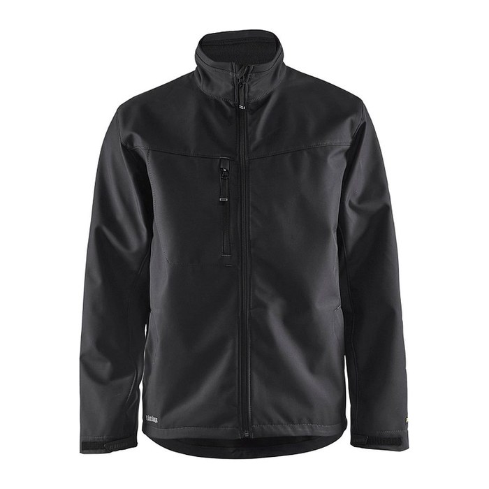 BLAKLÄDER® unisex Softshelljacke 4951 schwarz Größe XL