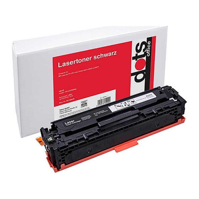 dots  schwarz Toner kompatibel zu HP 131A; Canon  731BK(CF210A;  6272B002)