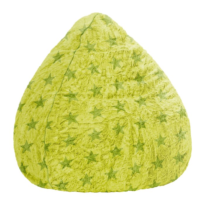 SITTING POINT Fluffy Stars XL Sitzsack türkis