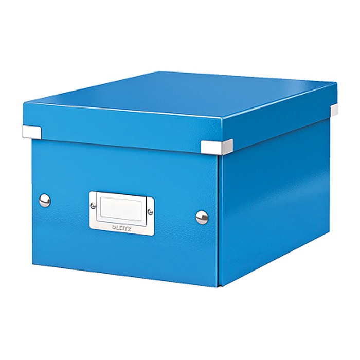 LEITZ Click & Store Aufbewahrungsbox 7,4 l blau 21,6 x 28,2 x 16,0 cm, 1 St.