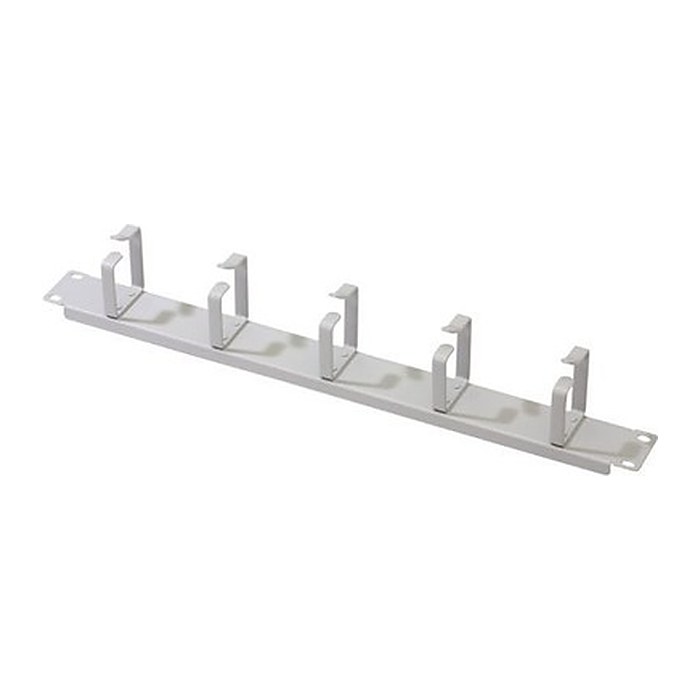DIGITUS Rangierpanel 1HE 5x Ringe 40x60mm grau