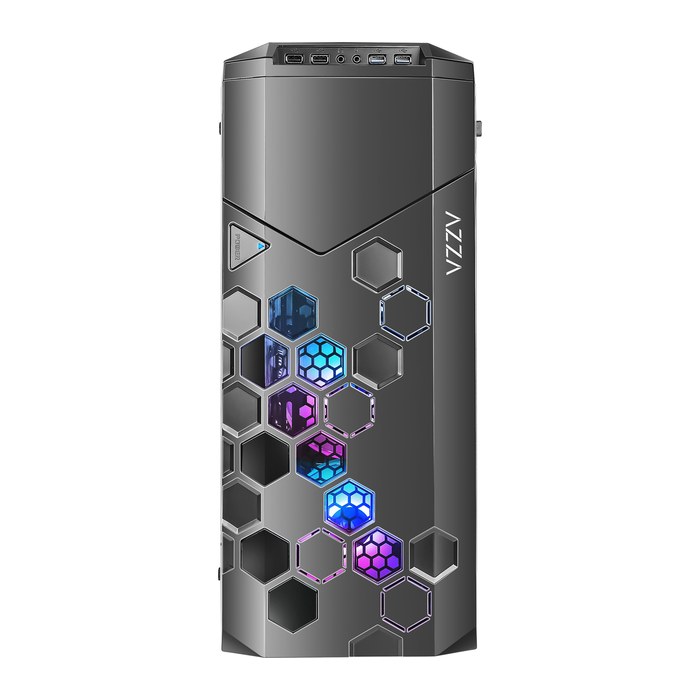 AZZA Gaming PC Gehäuse Storm 6000B Big Tower 5x ARGB