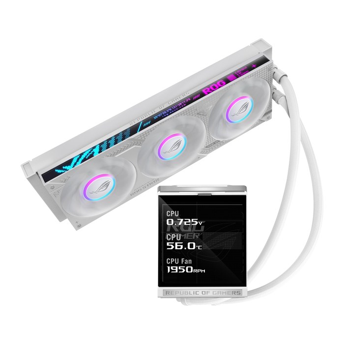 ASUS ROG STRIX LC IV 360 ARGB LCD WHITE