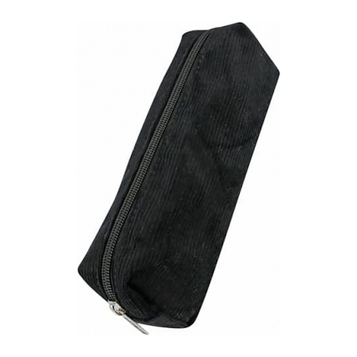 ONLINE® Schlampermäppchen schwarz, 22,0 x 7,0 cm