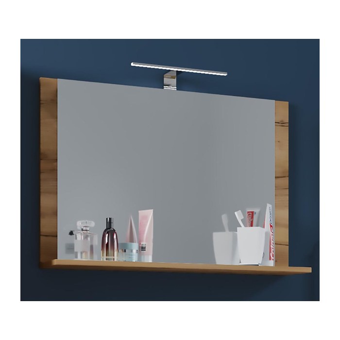 VCM my bath Spiegel VCB 10 915172 honig-eiche 80,0 x 17,0 x 55,0 cm