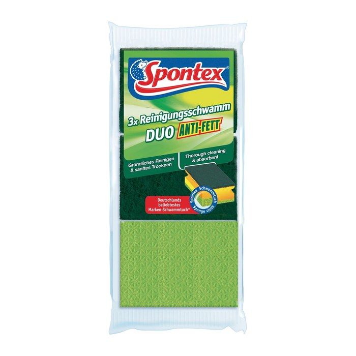 Spontex DUO ANTI-FETT Topfreiniger, 3 St.