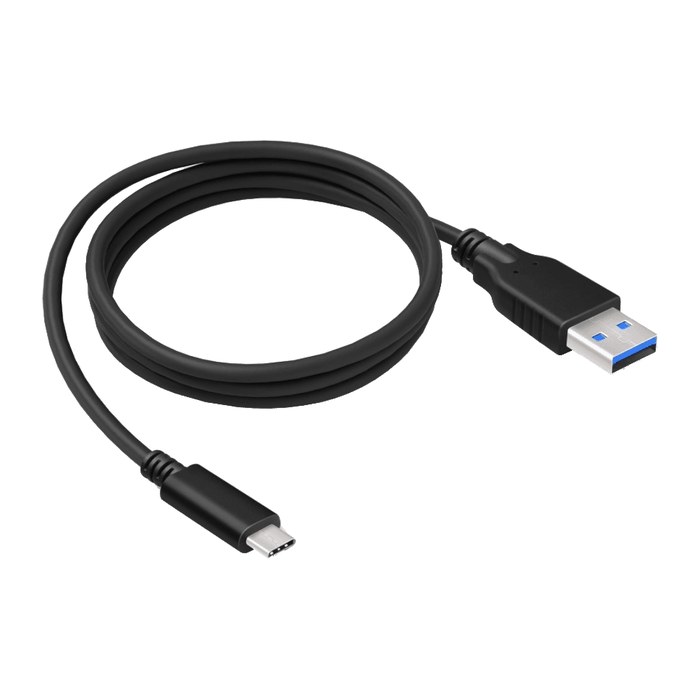 2GO USB Lade-/Datenkabel USB Type-C 3.1 1m schwarz PET-Box