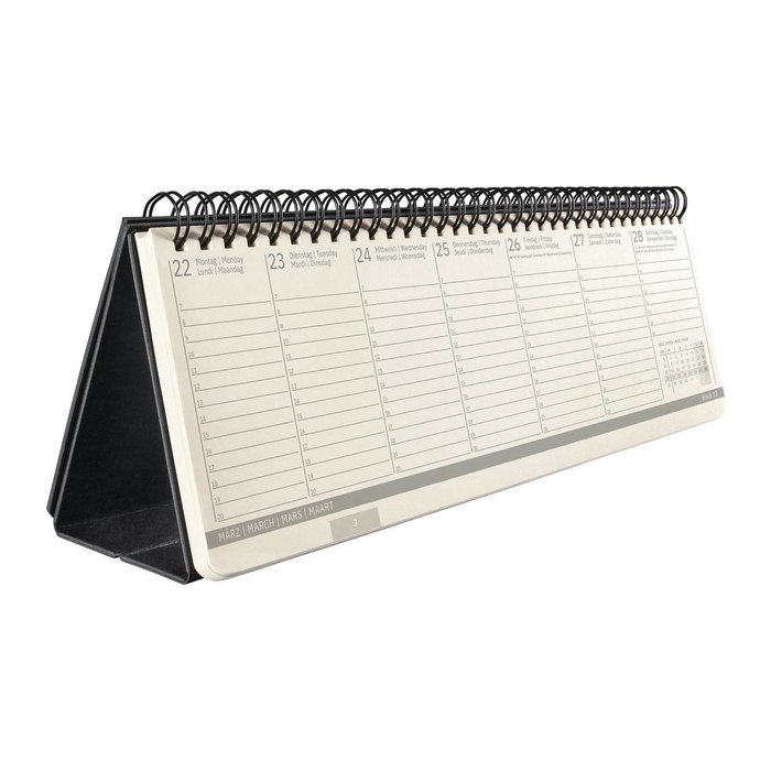 SIGEL Tischquerkalender Conceptum® 2027, 1 St.