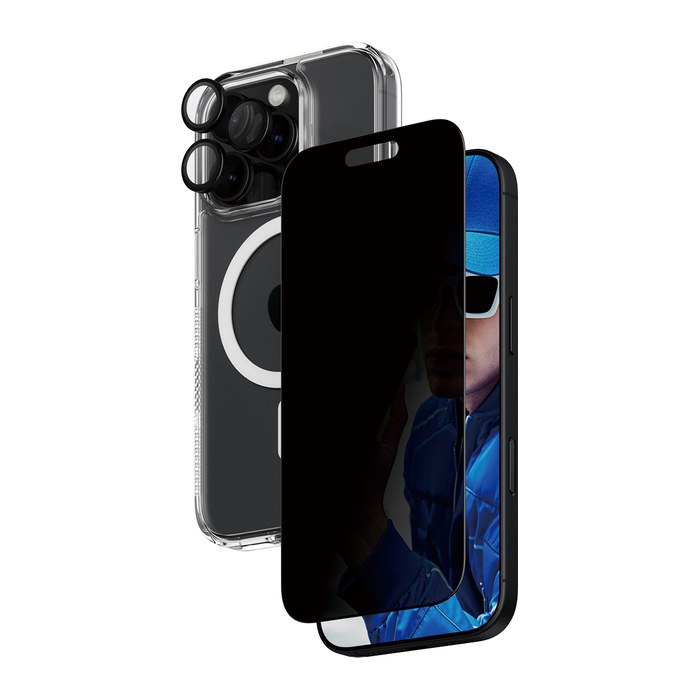 PanzerGlass™ 3-in-1 Schutz-Set für Apple iPhone 16 Pro