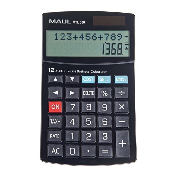 MAUL MTL 600 Tischrechner schwarz