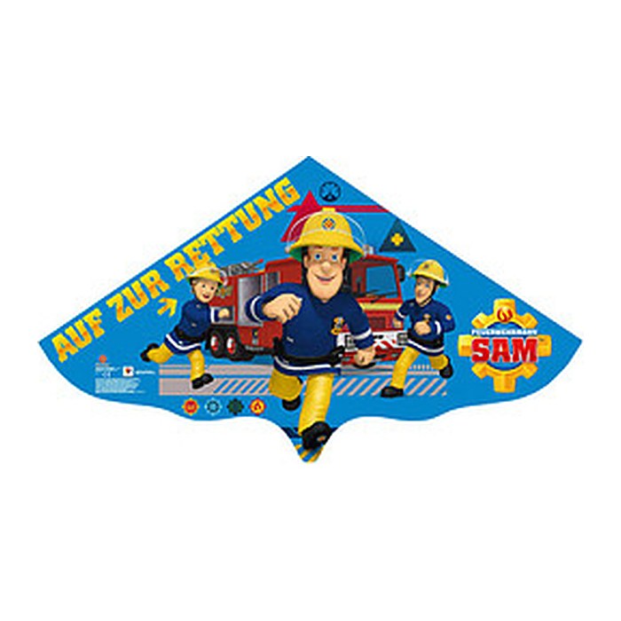 Günther® Flugdrachen Feuerwehrmann Sam mehrfarbig, 1 St.