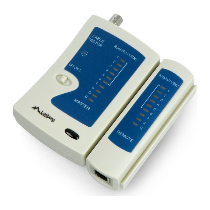 LANBERG LAN-Tester RJ45, RJ12, RJ11, COAXIAL CABLE