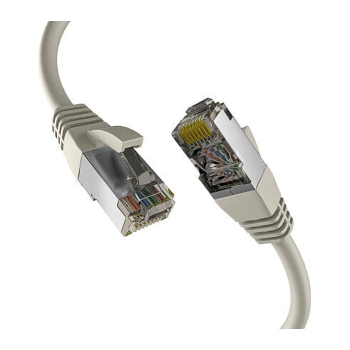 EFB RJ45 Patchkabel S/FTP PIMF Cat8.1 1.00m grau