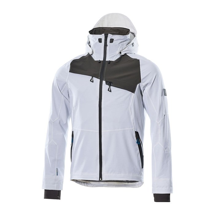 MASCOT® Herren Regenjacke Advanced weiß Größe M