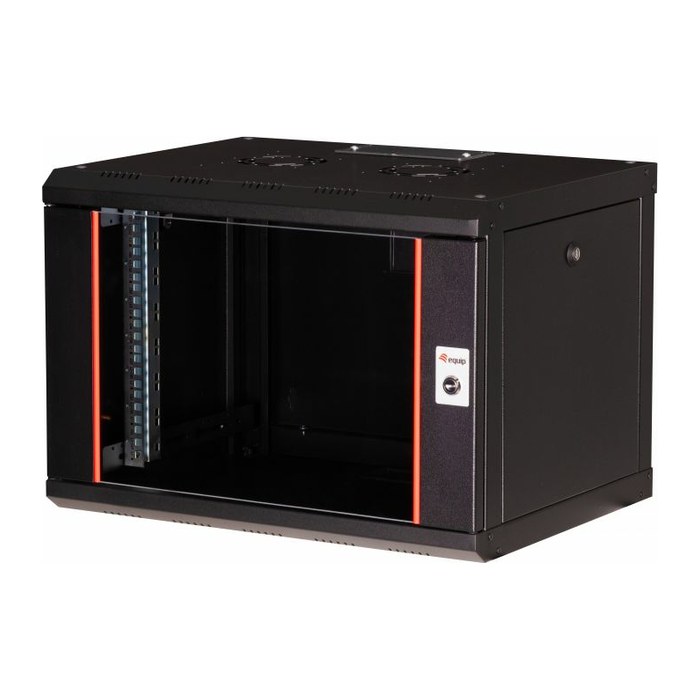 Equip 19" Netzwerkschrank Glastür PM 600x450mm 7HE schwarz