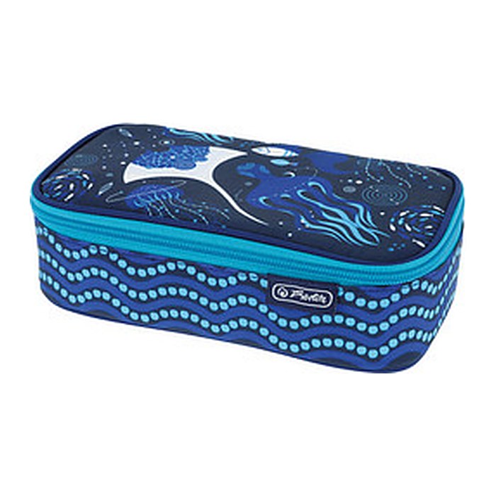 herlitz Schlampermäppchen beatBox Deep Ocean Motiv, 22,5 x 12,0 cm