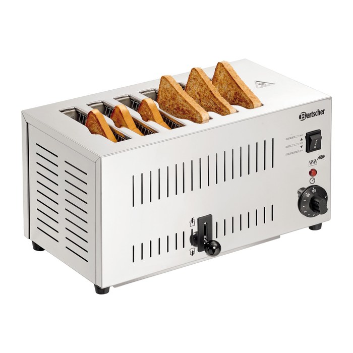 Bartscher TS60 Toaster silber