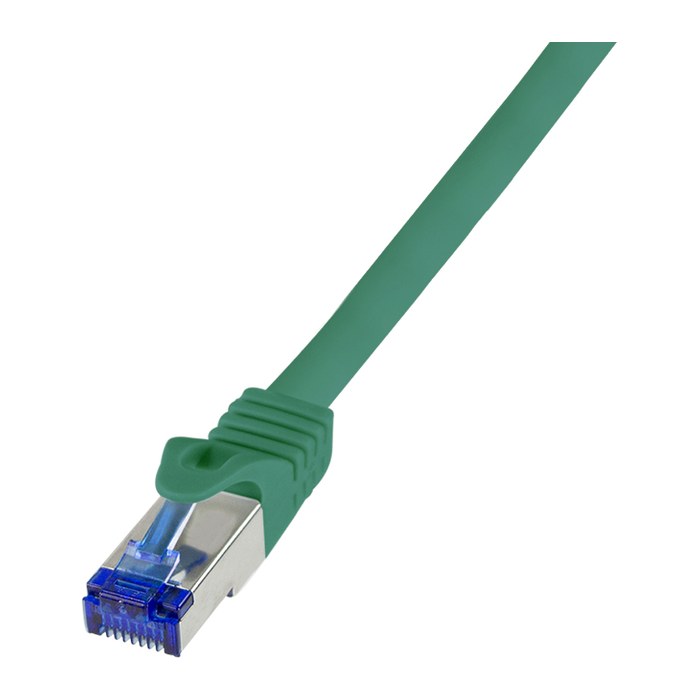 Logilink Patchkabel Ultraflex, Cat.6A, S/FTP, grün, 2 m