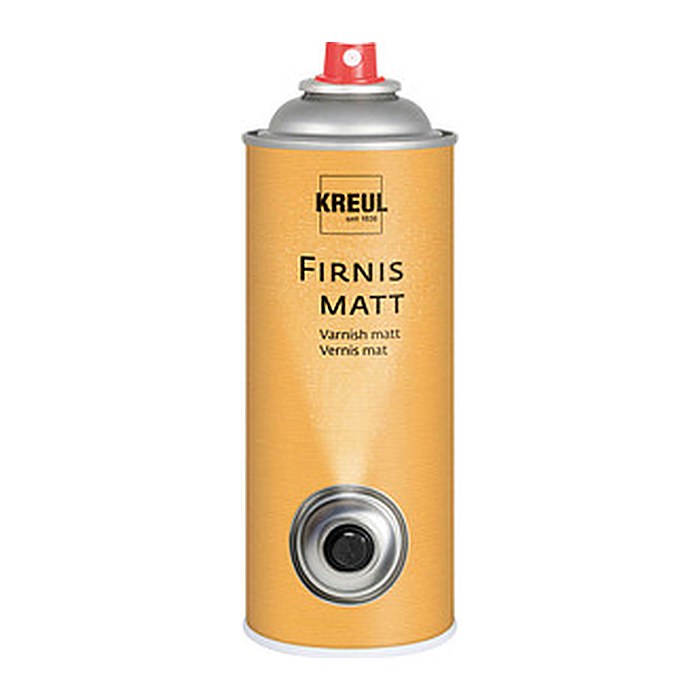 KREUL Firnis Matt Sprühlack transparent 400,0 ml, 1 St.