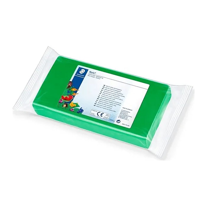 STAEDTLER Knete Noris Club Plastilin 8421 grün, 1,0 kg