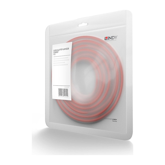 LINDY Patchkabel Cat6 S/FTP Basic rot 2.00m