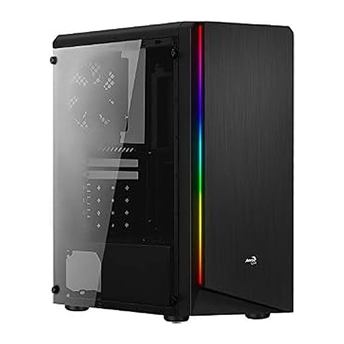 AeroCool Geh Midi Rift Black MicroATX/ATX/MiniITX o.N.