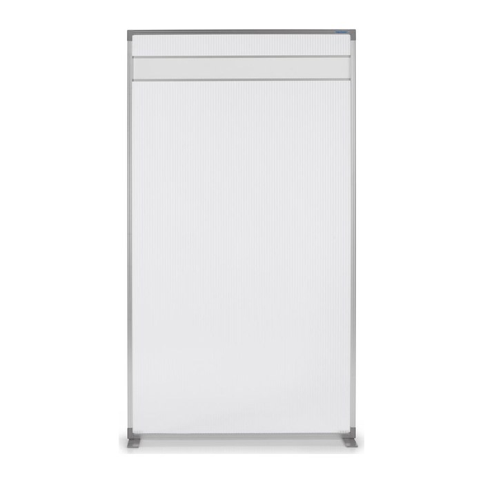 magnetoplan Trennwand 1103880, transparent 100,0 x 180,0 cm, 1 St.