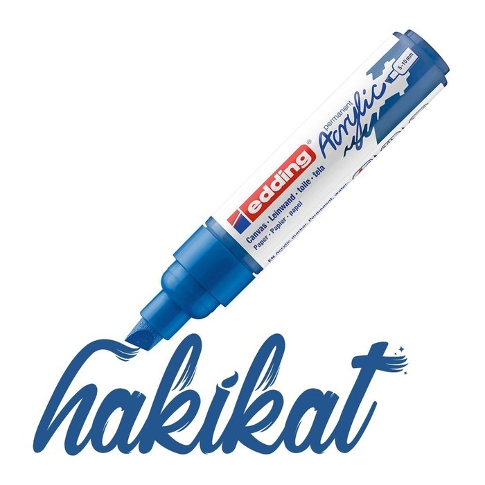 edding 5000 Acrylstift blau 5,0 -10,0 mm, 1 St.