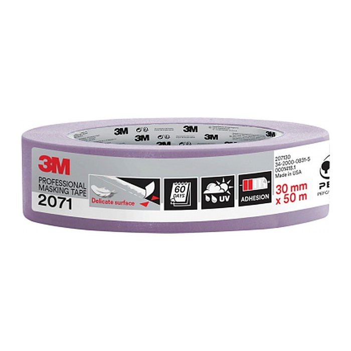 3M 2071 Malerband violett 30,0 mm x 50,0 m 1 Rolle