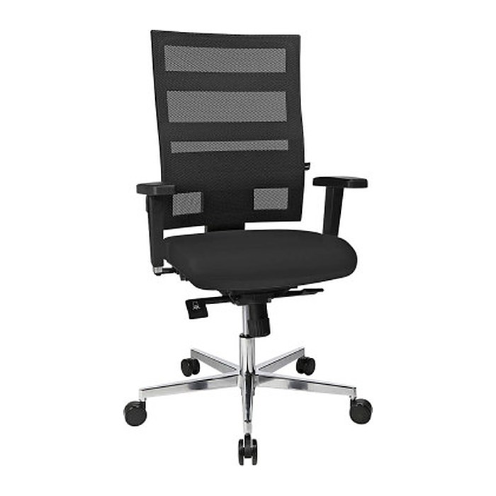 Topstar Bürostuhl Sitness X-Pander Plus, SI959WGT200 Stoff schwarz, Gestell alu