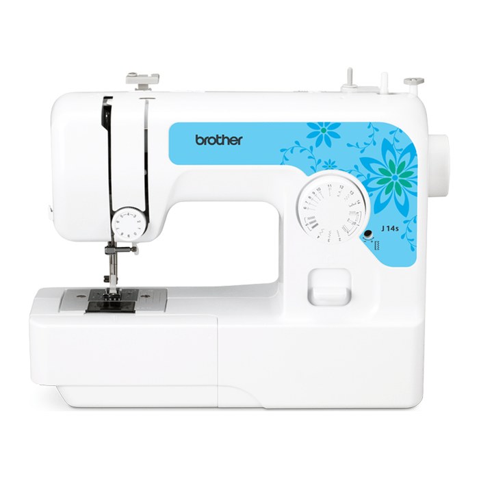 brother J14s Nähmaschine weiß