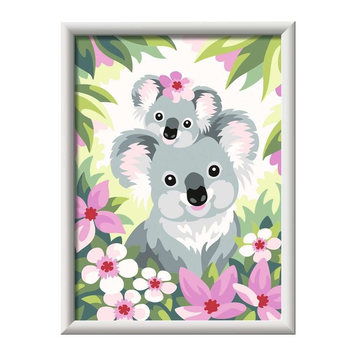 Ravensburger Malen-nach-Zahlen Süße Koalas mehrfarbig