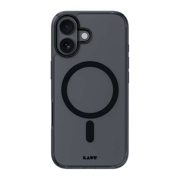LAUT CRYSTAL FLURO for iPhone 17 - Clear Black