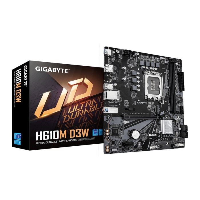 Gigabyte H610M D3W (H610,S1700,mATX,DDR5