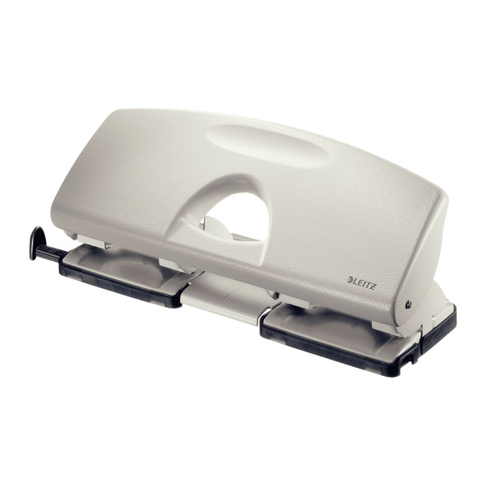 LEITZ Doppellocher 5012 grau, 1 St.