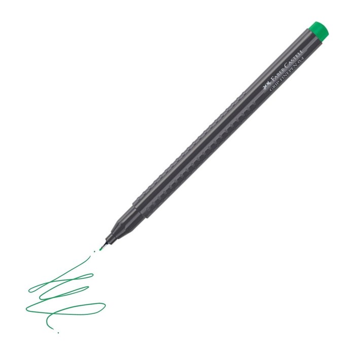 FABER-CASTELL Grip Fineliner grün 0,4 mm, 1 St.